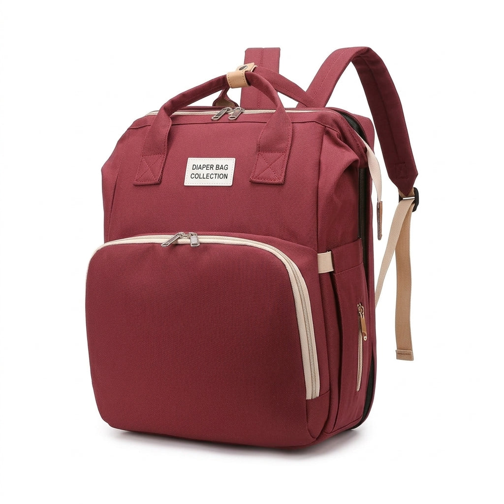 Mochila 4 en 1: cambiador, cuna y juegos