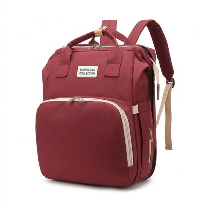 Mochila 4 en 1: cambiador, cuna y juegos
