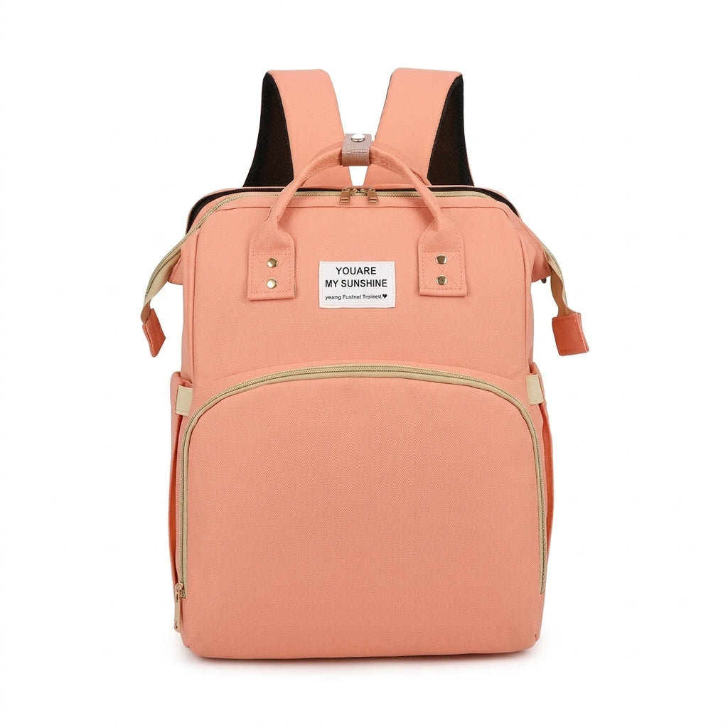 Mochila 4 en 1: cambiador, cuna y juegos