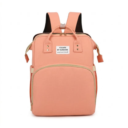 Mochila 4 en 1: cambiador, cuna y juegos